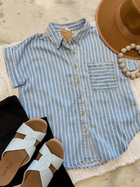 Chambray Button Down