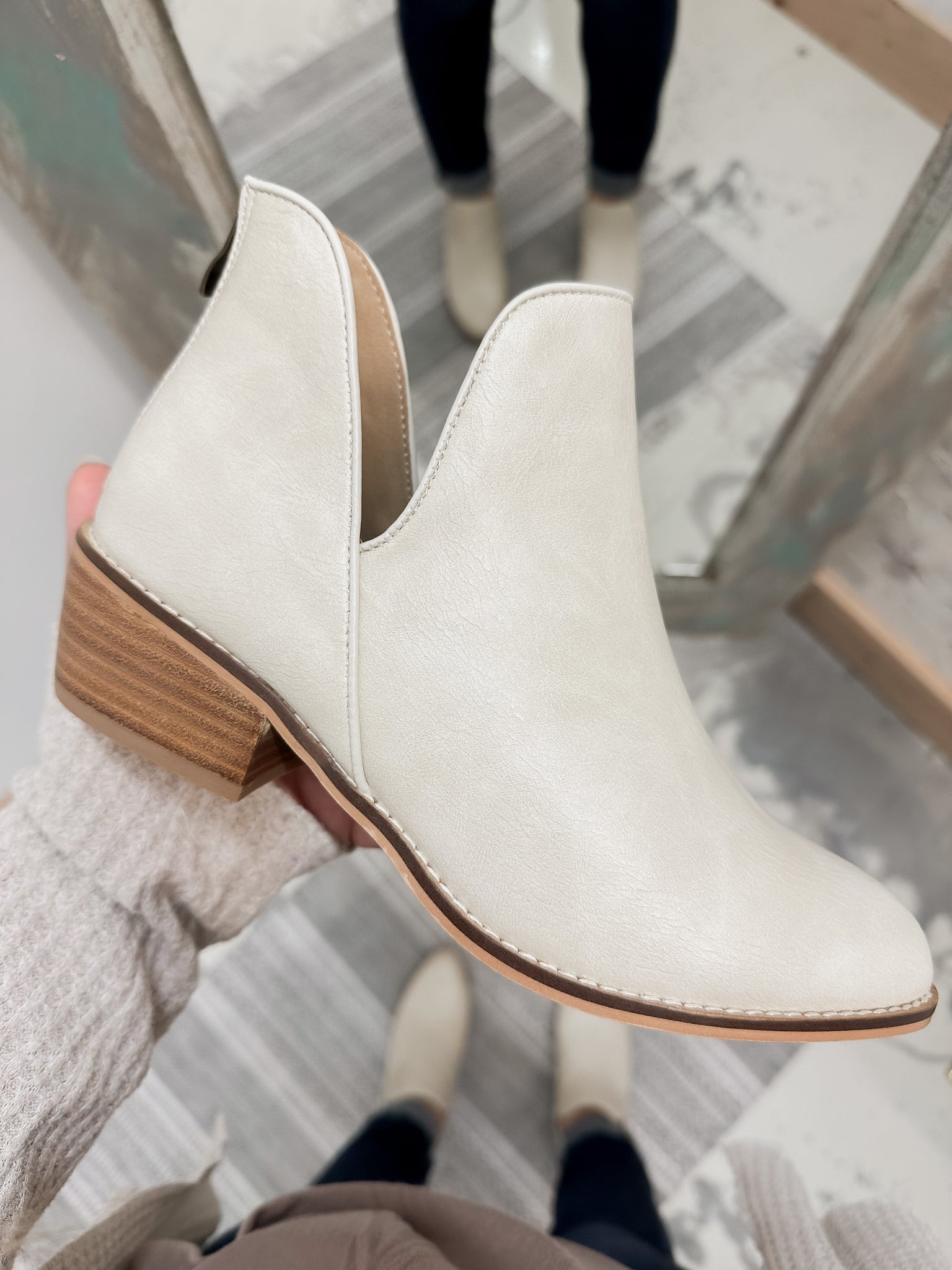 Corky Ivory Vanish Bootie