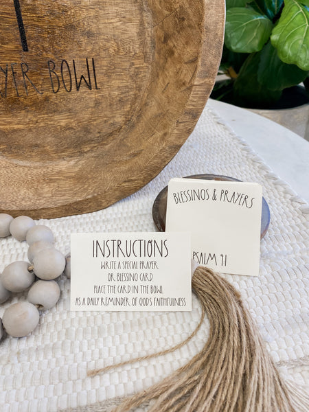 Large Prayer Bowls