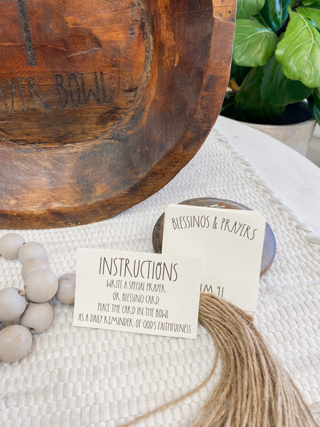 Large Prayer Bowls