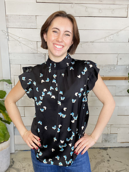 Butterfly Flutters Top