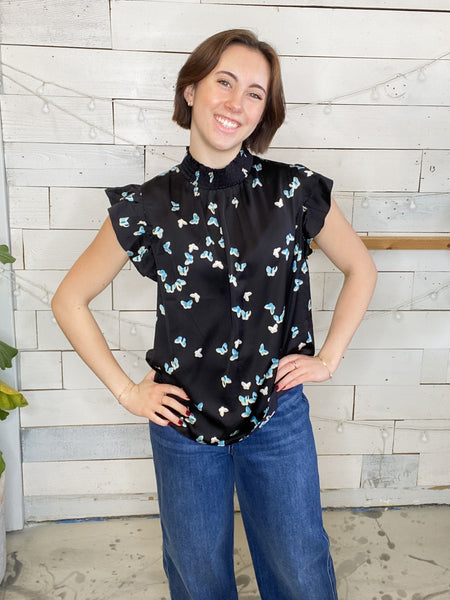 Butterfly Flutters Top