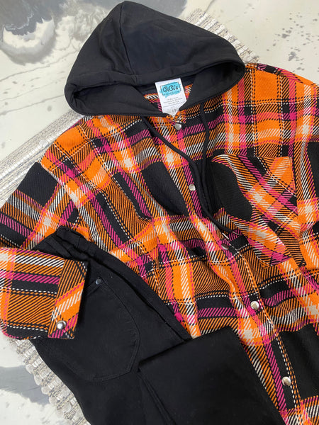 Hello Fall Plaid Shacket