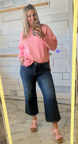 Judy Blue MR Tummy Control Crop Wide