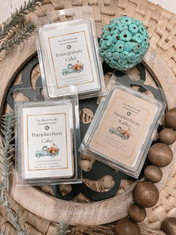 Blushing Poodle Fall Wax Melts