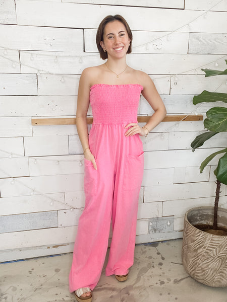 Mineral Washed Jumpsuit