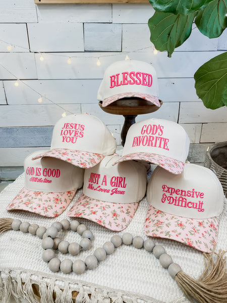 Your Favorite Hat in Floral