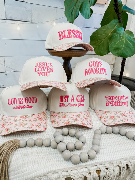 Your Favorite Hat in Floral