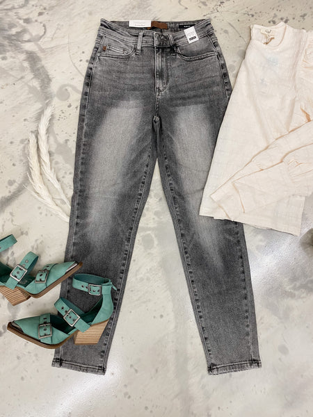 Judy Blue HW Stone Wall Slim Fit