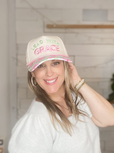 Grace & Emma Embroidered Hat