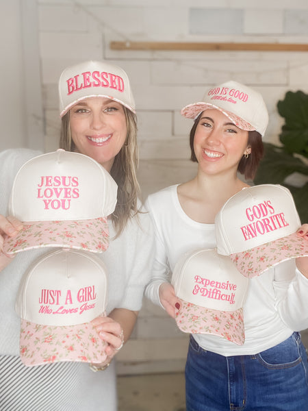 Your Favorite Hat in Floral