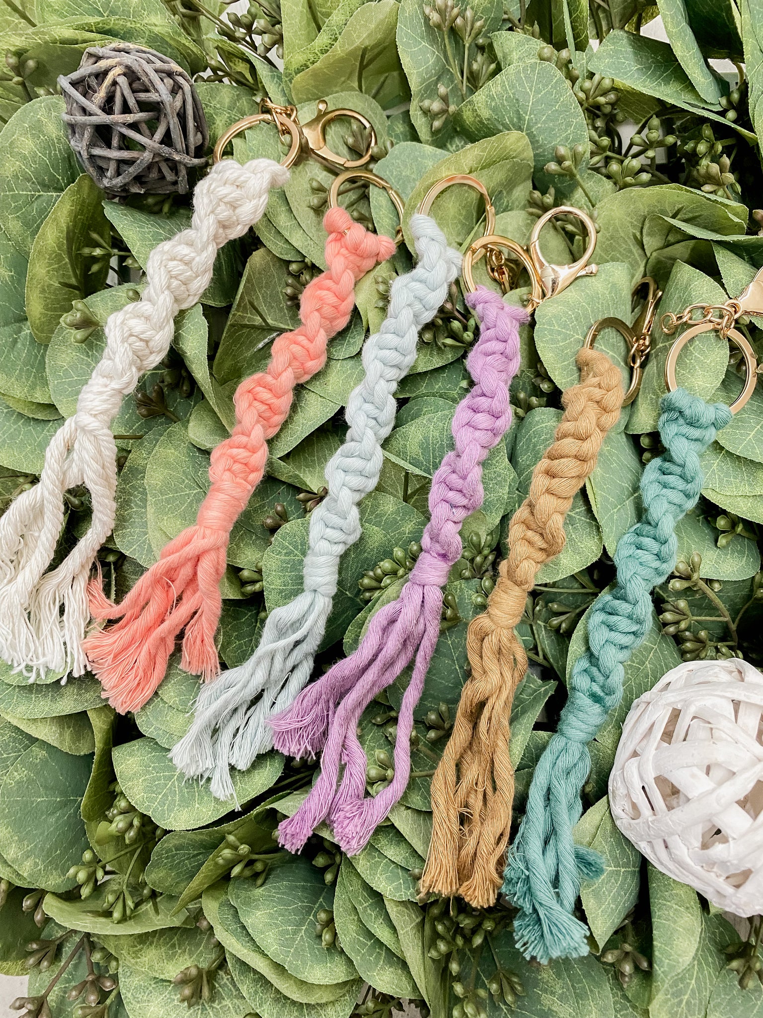 Braided Keychains