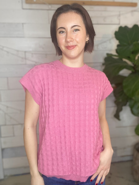 Michelle Mae Kelly Top in Rose
