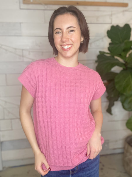 Michelle Mae Kelly Top in Rose