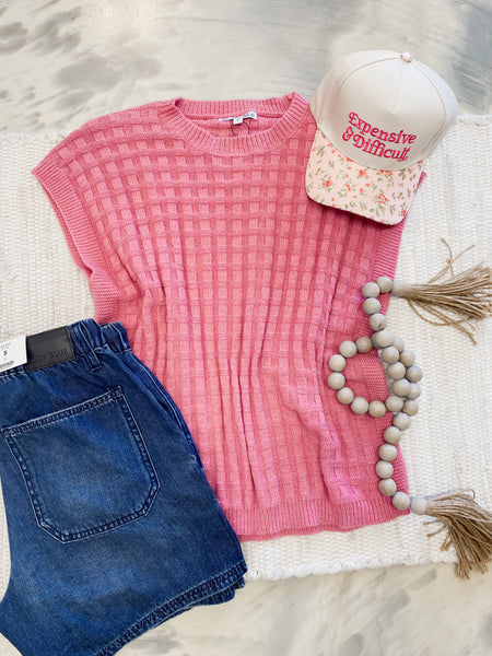 Michelle Mae Kelly Top in Rose