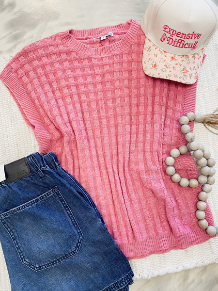 Michelle Mae Kelly Top in Rose