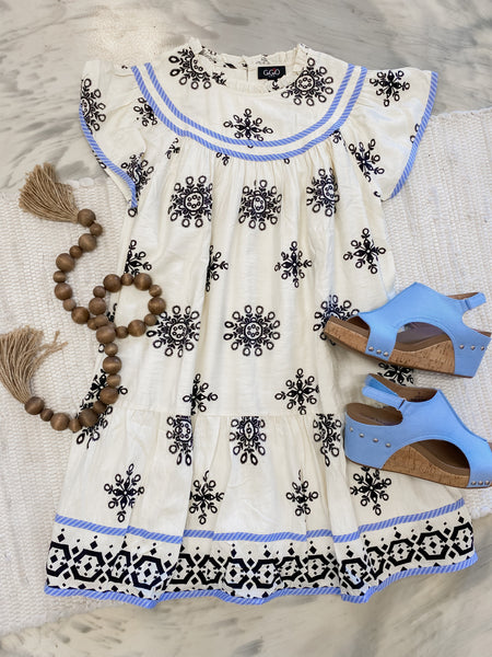 Latte Boho Dress