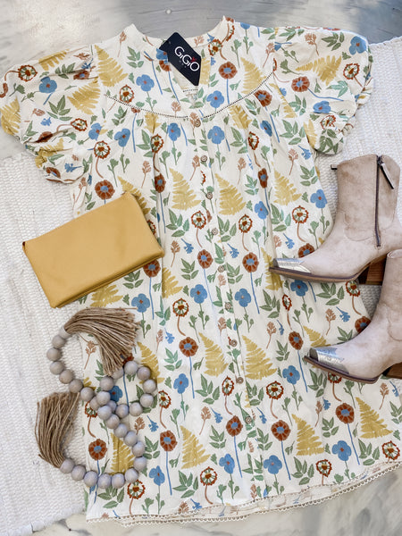 Natural Hues Dress