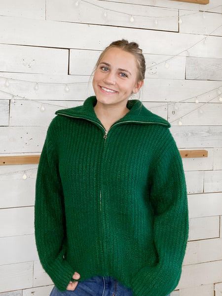 Luxe Zip Sweater