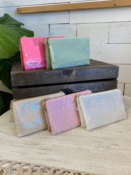 Riley Crossbody Sequin