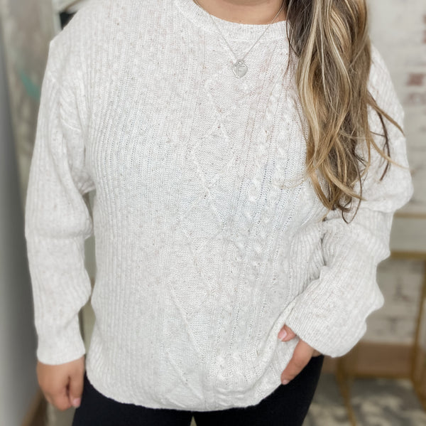 Ivory Nestle Sweater