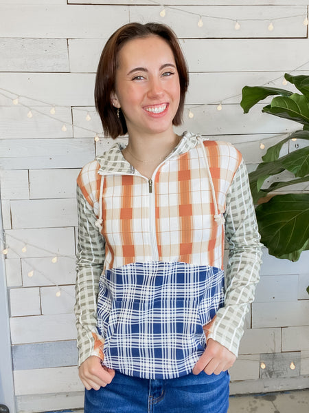 Ampersand Ave Cowpoke Cutie Half Zip