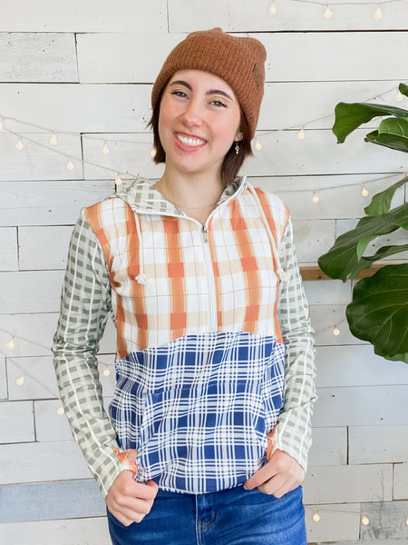 Ampersand Ave Cowpoke Cutie Half Zip