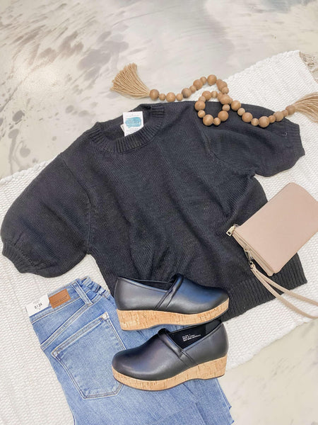Basic Black Sweater
