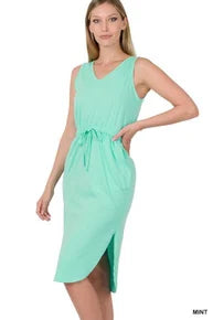Mint Midi Dress