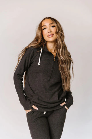 Ampersand Performance Fleece Halfzip Stone