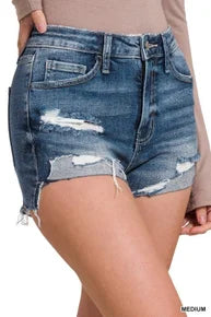 Zenana Distressed Cutoffs