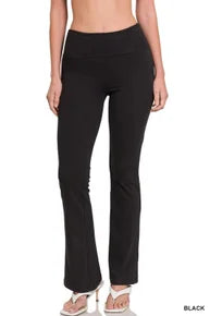 Zenana Flare Stretch Pants