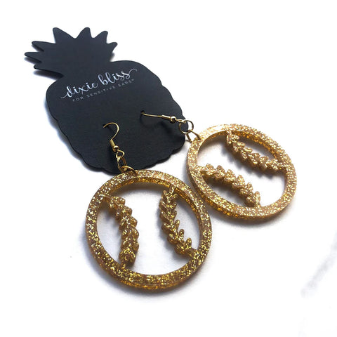 Dixie Bliss Softball Earrings