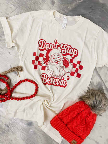 Don't Stop Believin' Santa STEAL