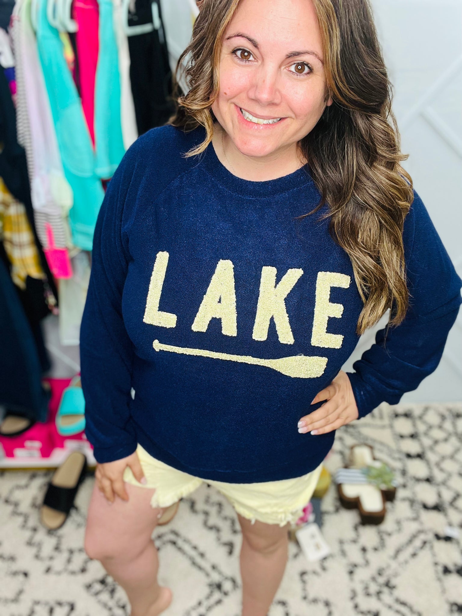 Simply Southern Lake Crewneck Sweatshirt