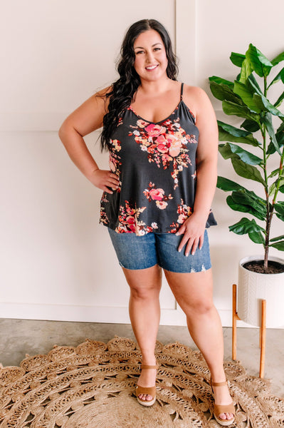 Charcoal Cami Top