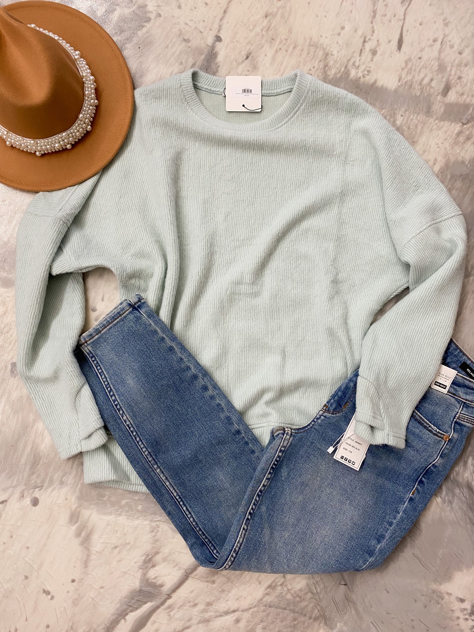 Kimmy Dolman Sweater in Sage