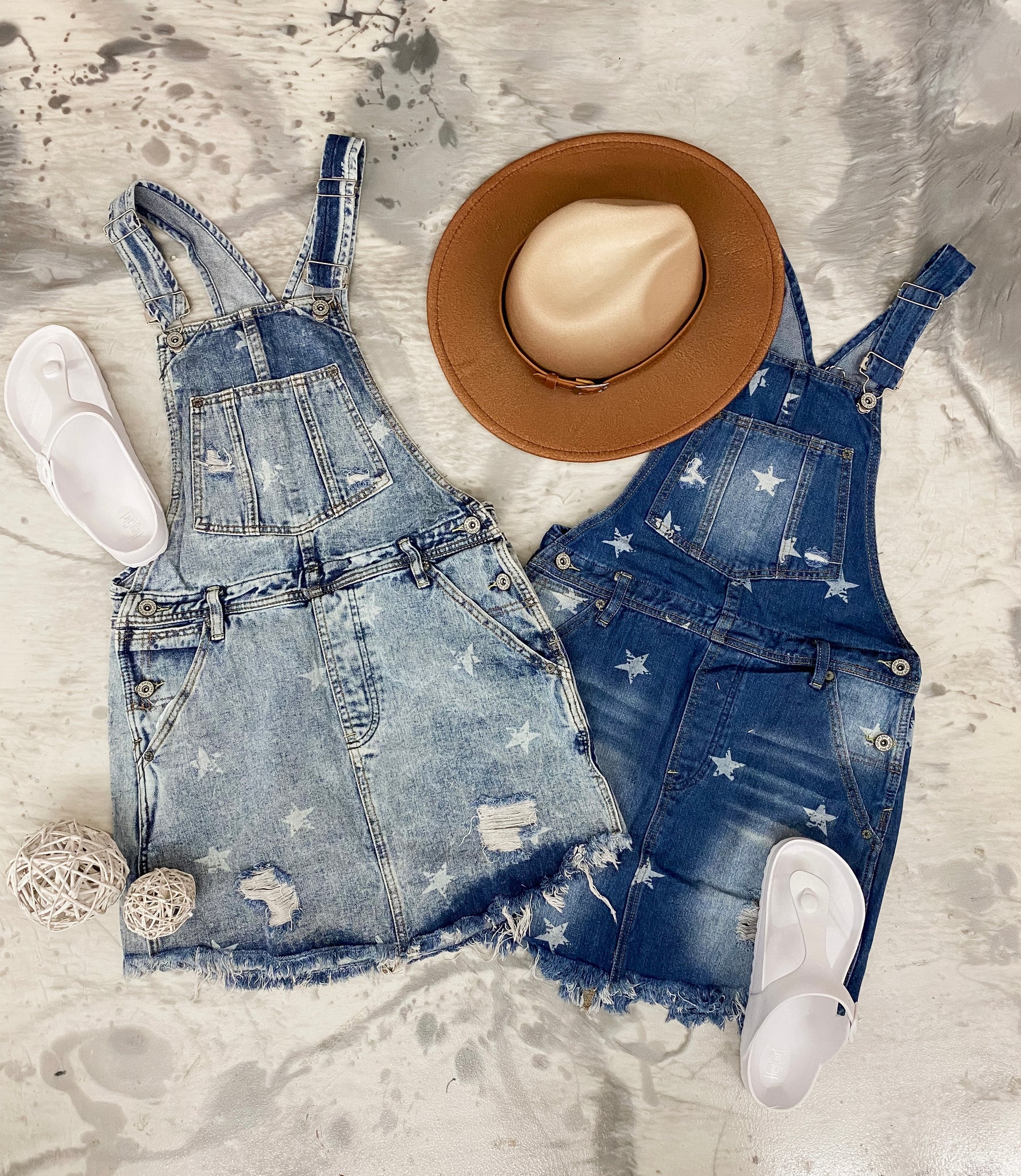 Star Struck Overall Skirt