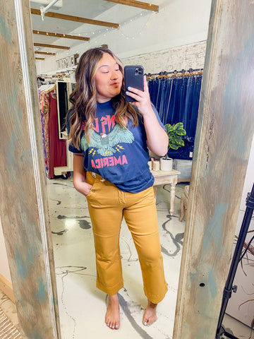 Judy Blue Marigold Cropped