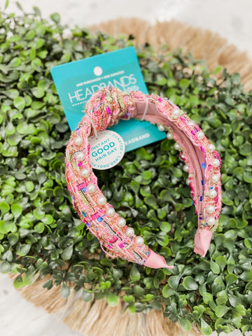 Headbands of Hope: It Girl Pink & Pearl