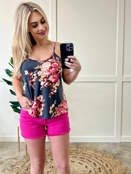 Charcoal Cami Top