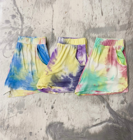 TIE Dye Shorts w/ Pockets STEAL