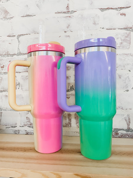 Ombre Queenly Quencher Tumbler
