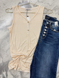 Addison Henley Yellow Tank