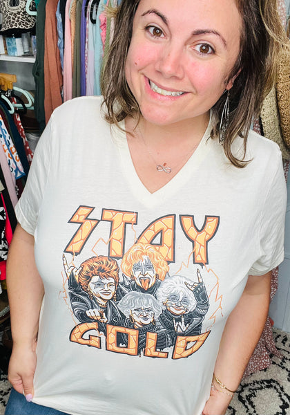Stay Gold Graphic Tee