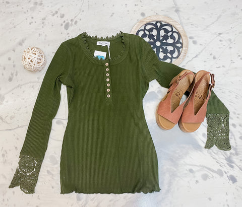 Olive In Lace