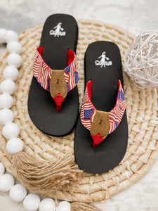 Patriotic Flip Flop Steal