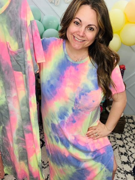 Tie Dye Maxi STEAL