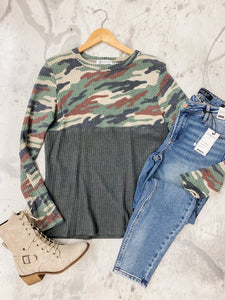 Camo Colorblock