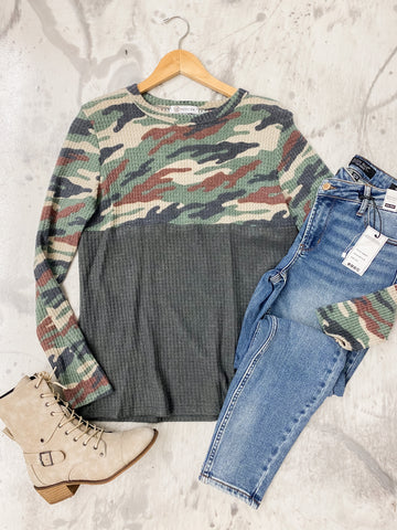 Camo Colorblock